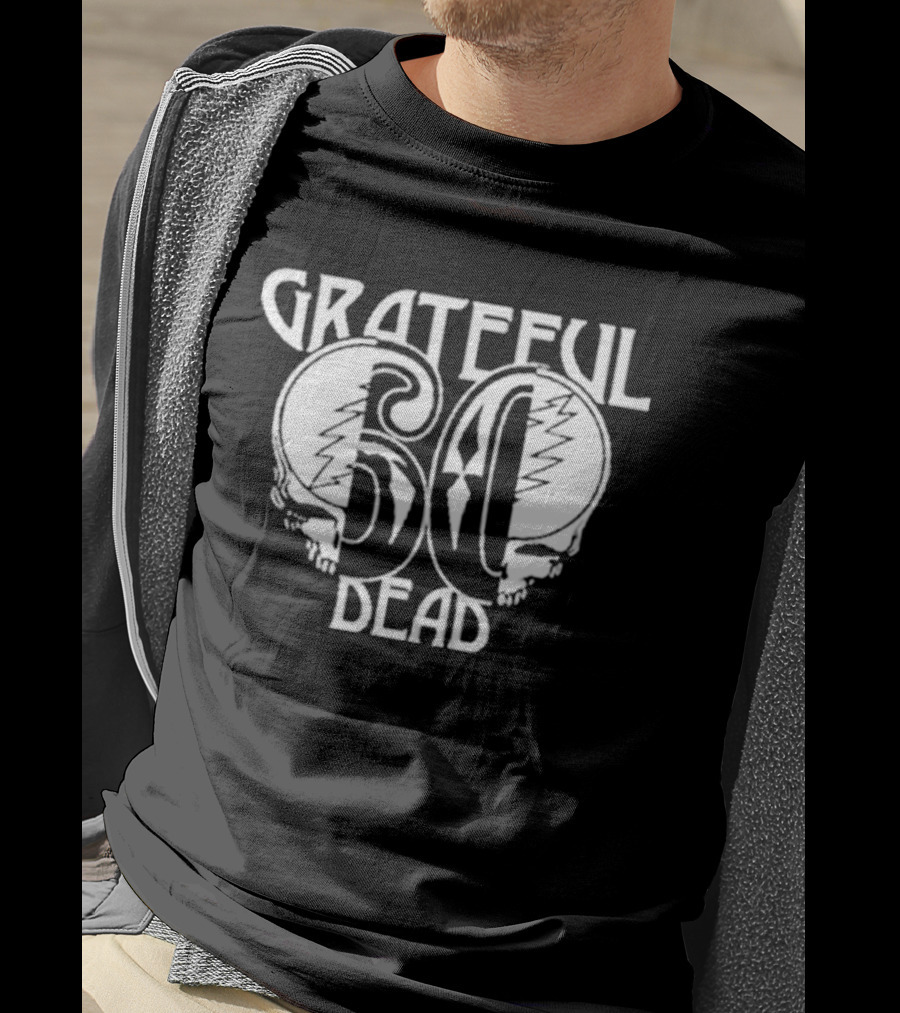 Grateful Dead 60th Anniversary Split Stealie T-Shirt