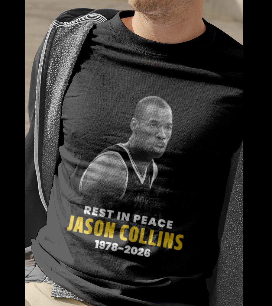 Rest In Peace Jason Collins 1978 2026 Memorial Basketball T-Shirt