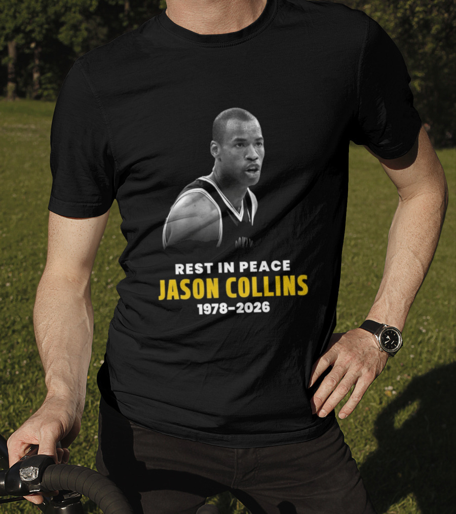 Rest In Peace Jason Collins 1978 2026 Memorial Basketball T-Shirt