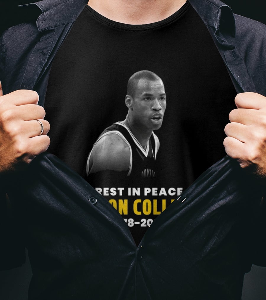Rest In Peace Jason Collins 1978 2026 Memorial Basketball T-Shirt