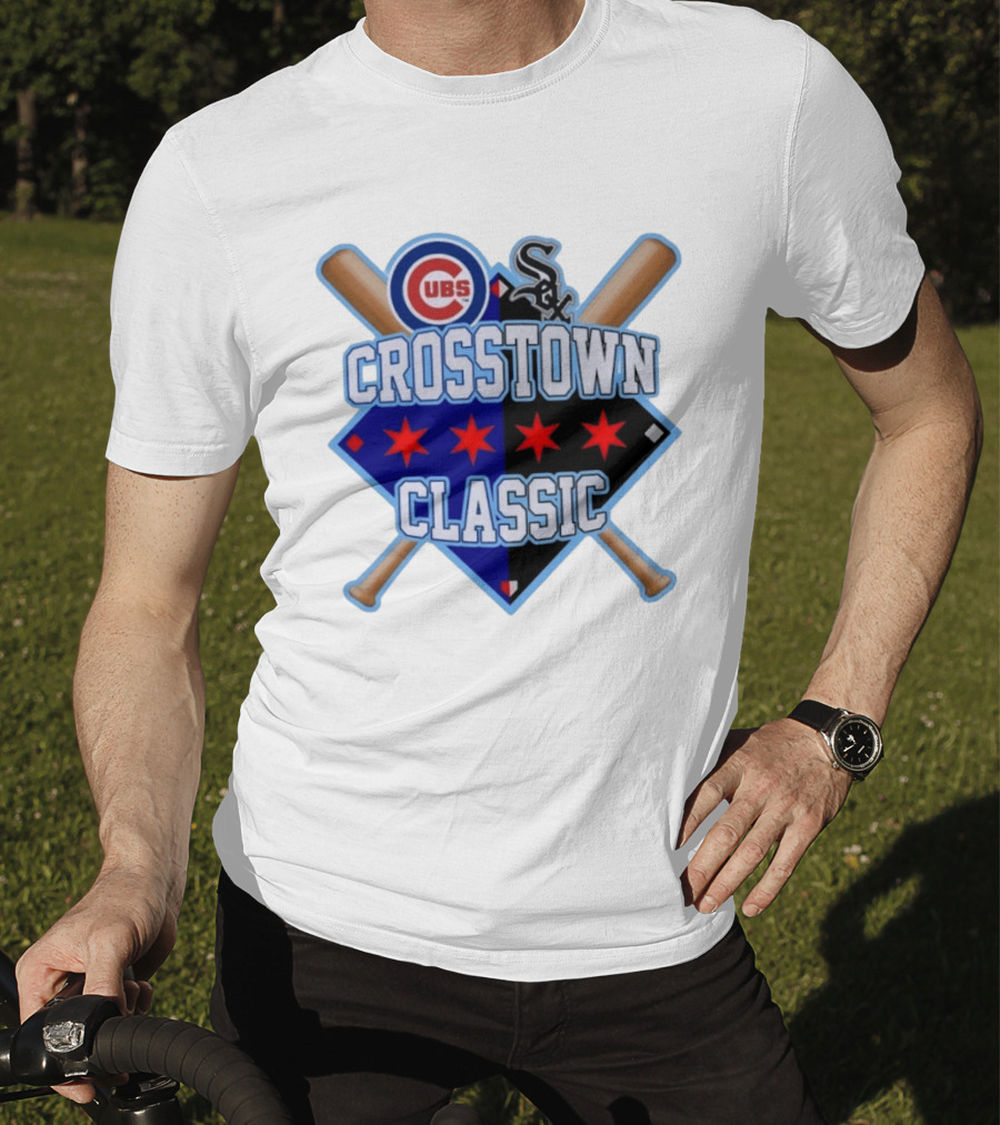 Crosstown Classic 2026 Chicago Cubs Chicago White Sox Rivals Showdown T-Shirt