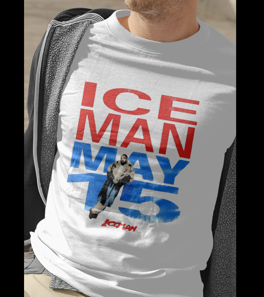 Drake Iceman May 15 Blue Red Styling 2026 Album Cover T-Shirt