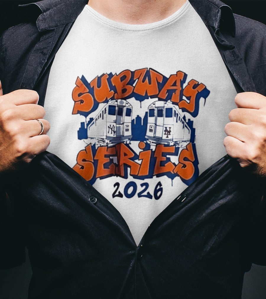 Subway Series 2026 New York Yankees Vs New York Mets T-Shirt