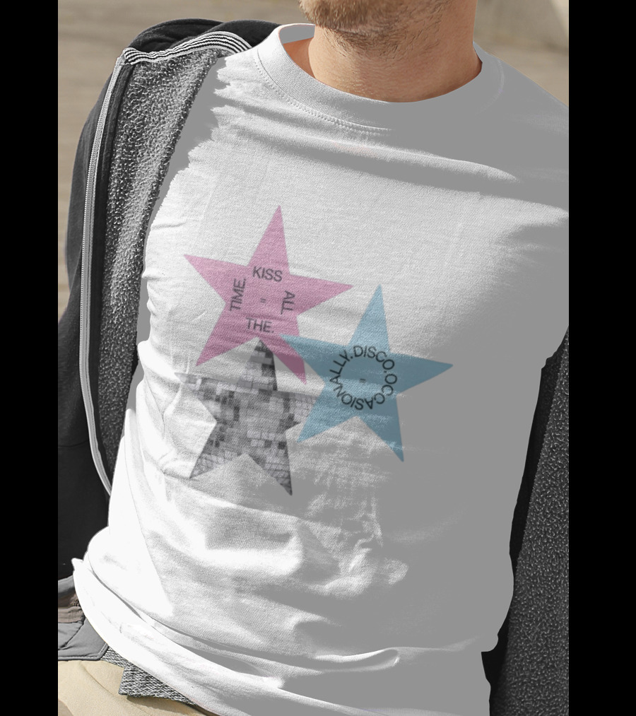 Kiss All The Time Disco Occasionally Stars T-Shirt