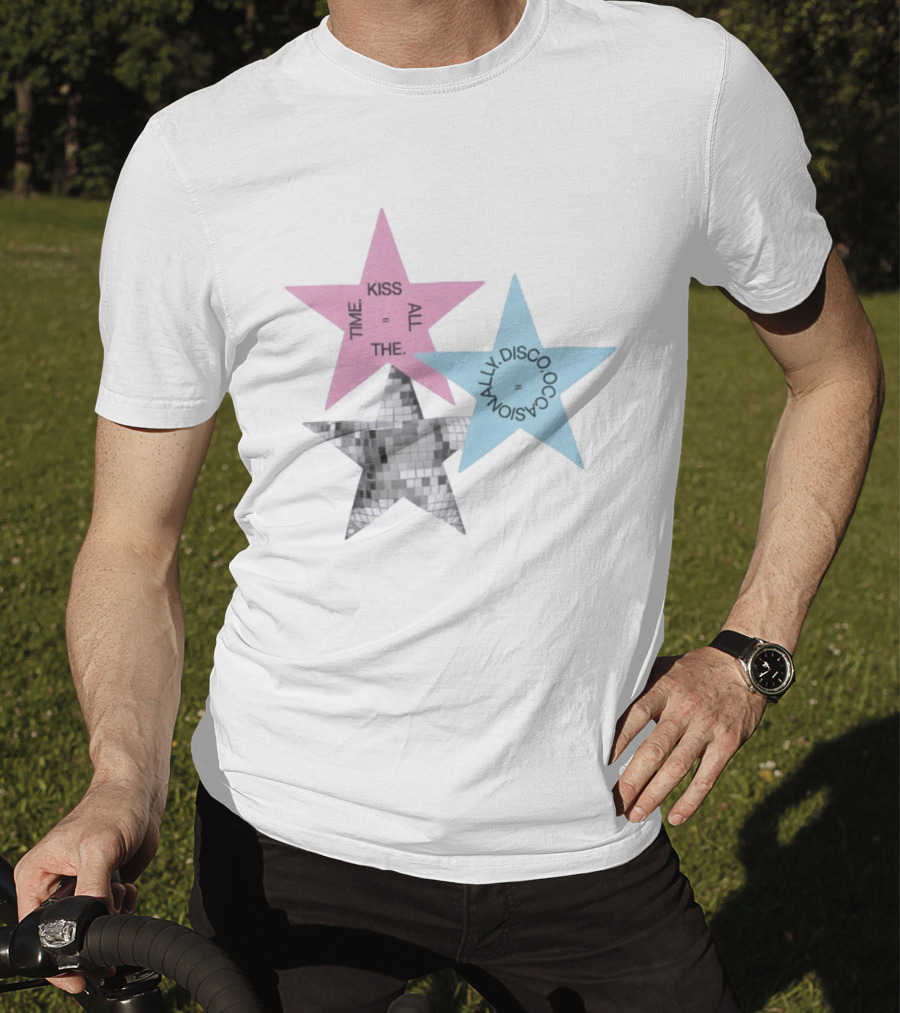 Kiss All The Time Disco Occasionally Stars T-Shirt
