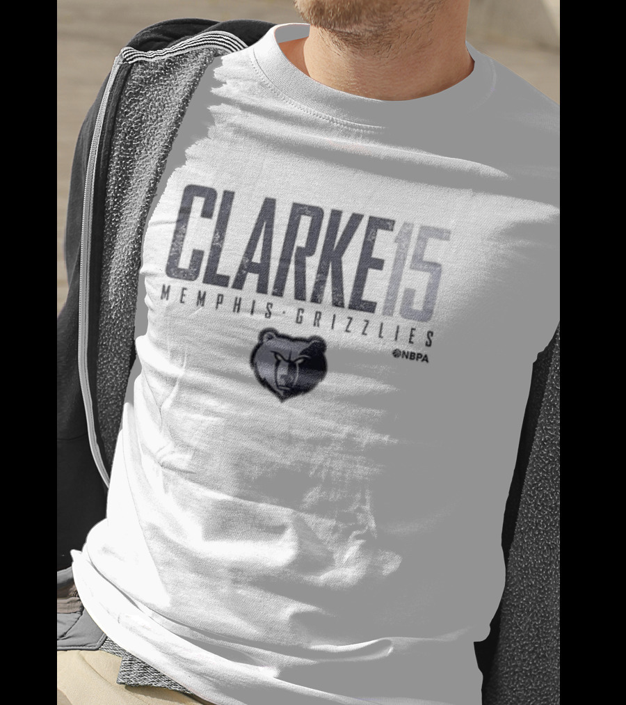Memphis Grizzlies Clarke 15 1996 2026 Thank You T-Shirt
