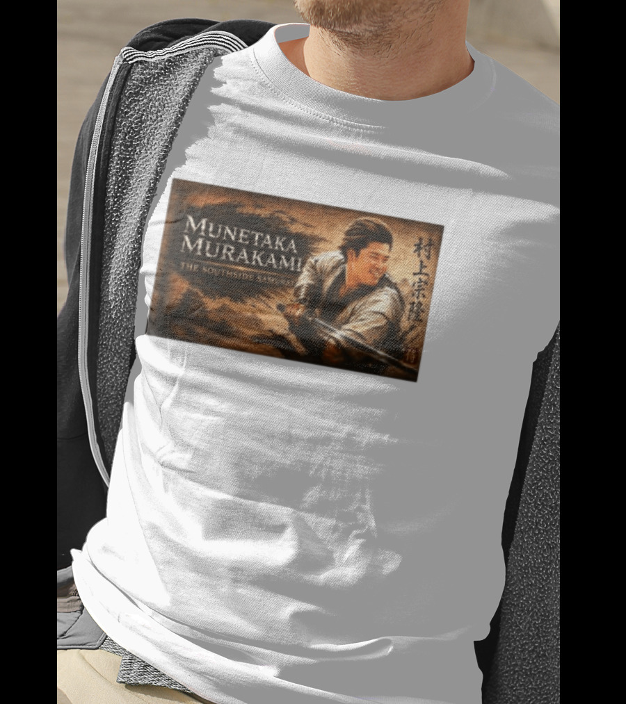 Munetaka Murakami The Southside Samurai Kanji T-Shirt