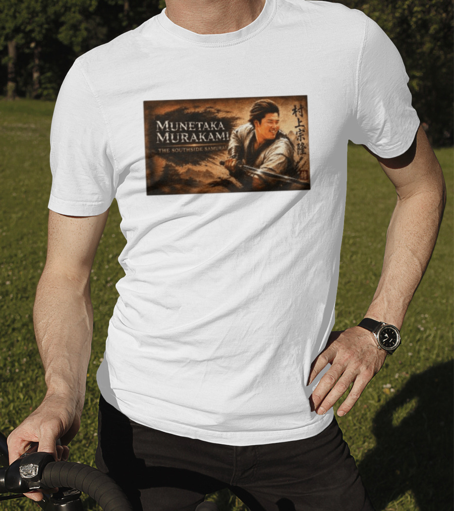 Munetaka Murakami The Southside Samurai Kanji T-Shirt