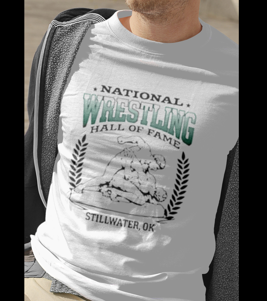 National Wrestling Hall Of Fame Stillwater OK Wrestling T-Shirt
