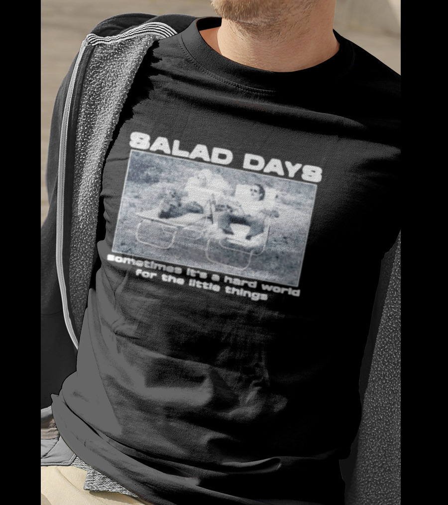 SALAD DAYS Sometimes It's A Hard World For The Little Things Vintage Lounge Chair Image T-Shirt
