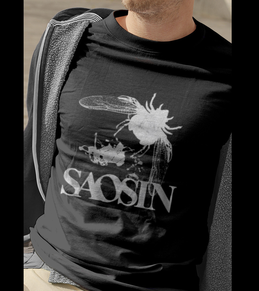 Saosin 20 Years Celebration Self Titled Album With Floral T-Shirt