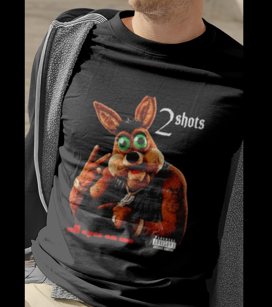 San Antonio Spurs Coyote 2 Shots All Eyes On Me T-Shirt