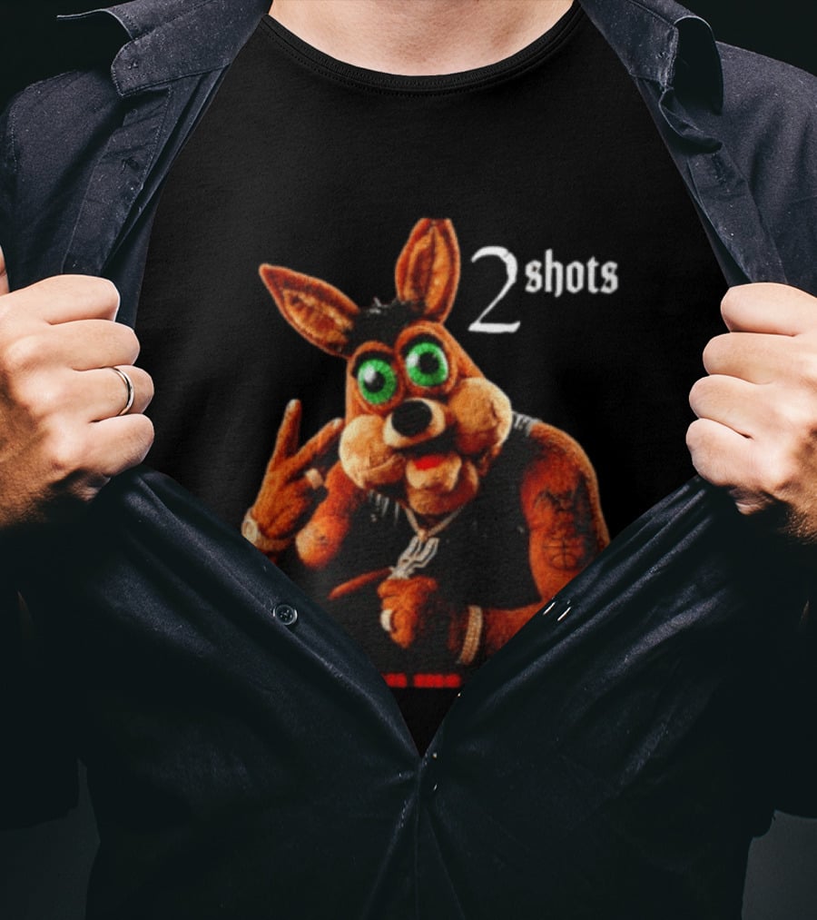 San Antonio Spurs Coyote 2 Shots All Eyes On Me T-Shirt