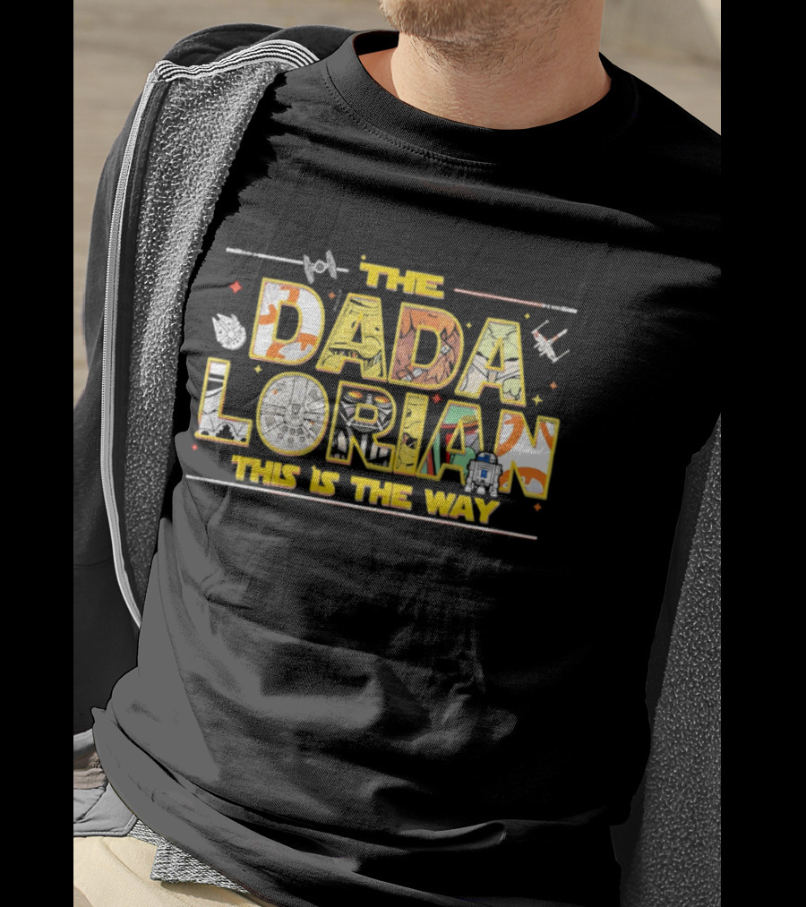 The Dadalorian This Is The Way Star Wars Inspired Father's Day T-Shirt