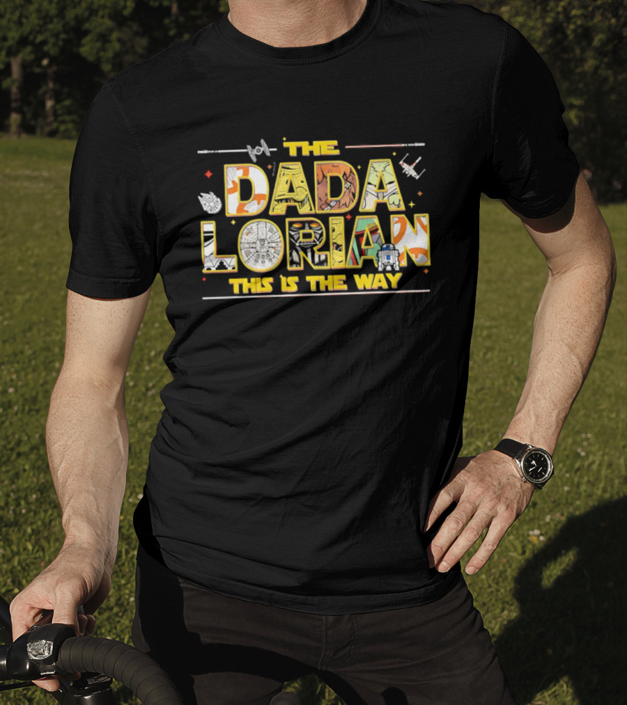 The Dadalorian This Is The Way Star Wars Inspired Father's Day T-Shirt