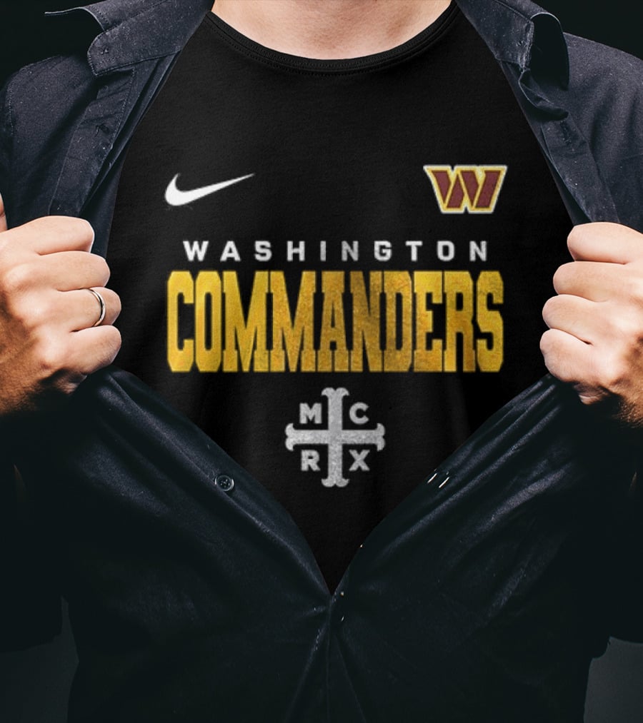 Washington Commanders My Chemical Romance NCRX Black Parade Collaboration T-Shirt