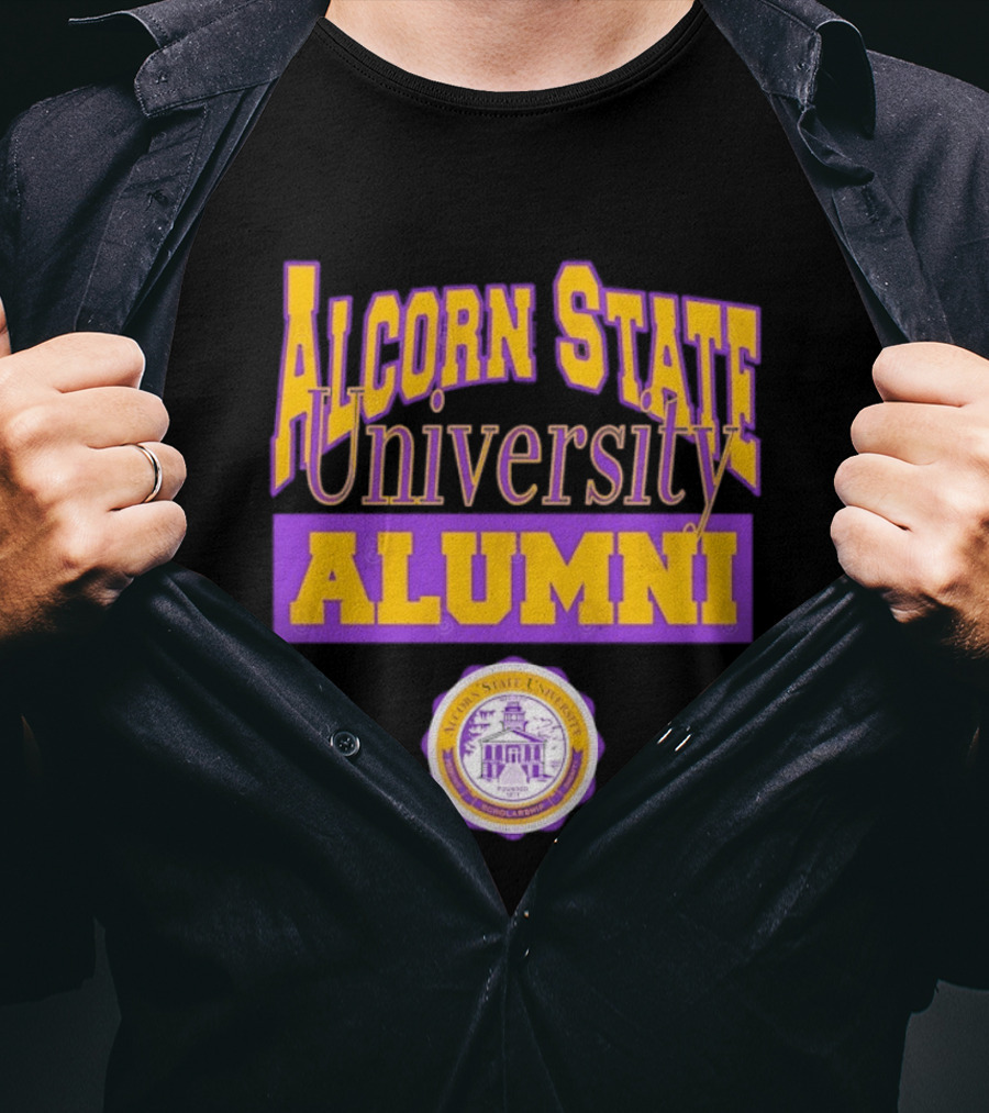 Alcorn State University Alumni ASU Crest T-Shirt