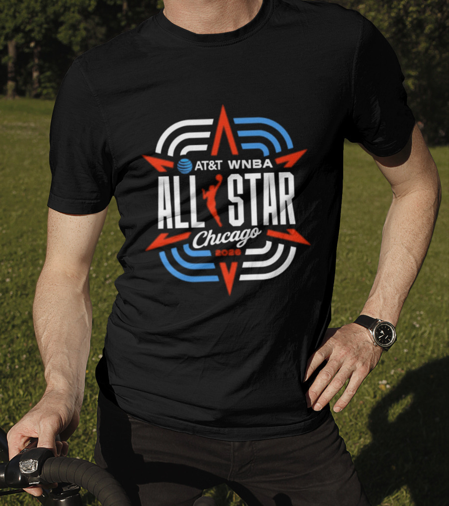 AT&T WNBA All Star Chicago 2026 T-Shirt
