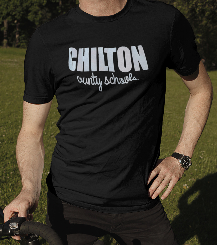 Chilton County Schools Bold Text Educational Insights T-Shirt