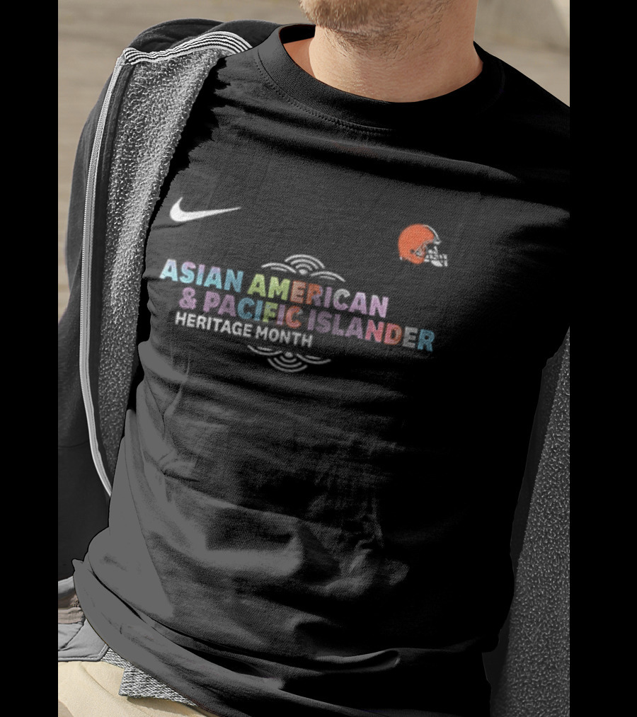Cleveland Browns Nike Asian American Pacific Islander Heritage Month Celebration T-Shirt