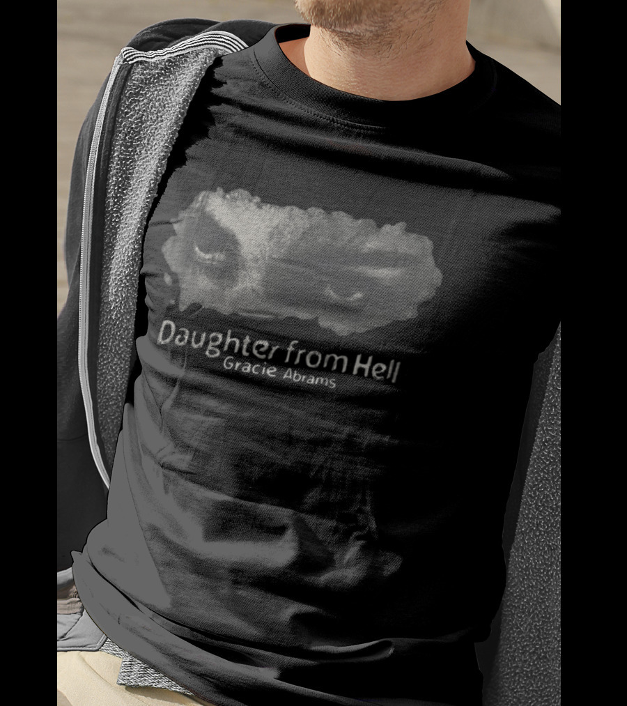 Gracie Abrams Daughter From Hell Monochrome Eyes T-Shirt