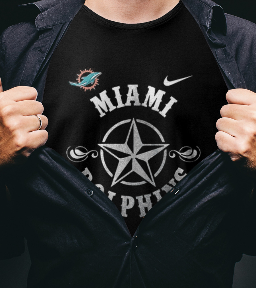 Miami Dolphins Nike Star T-Shirt