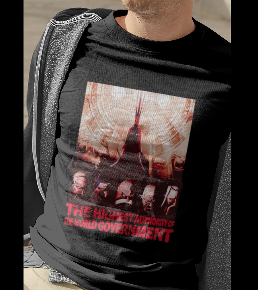 The Highest Authority Of The World Government Five Elders Scene T-Shirt