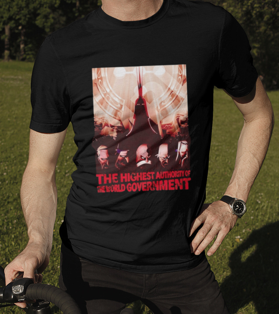 The Highest Authority Of The World Government Five Elders Scene T-Shirt