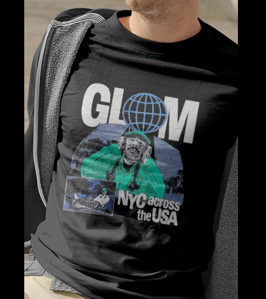 GLOM NYC Across The USA Tour 2026 Headlining Event With Dates T-Shirt