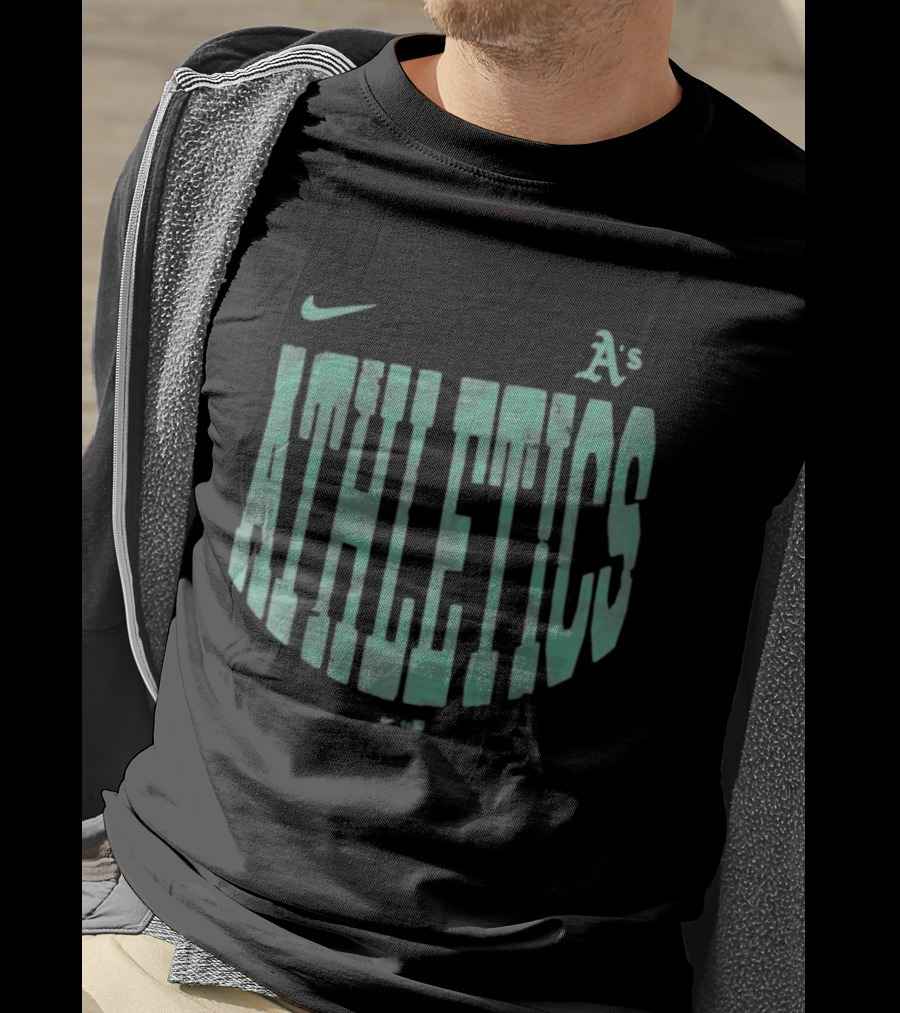 Nike Oakland Athletics A's Camo Velocity Victor T-Shirt