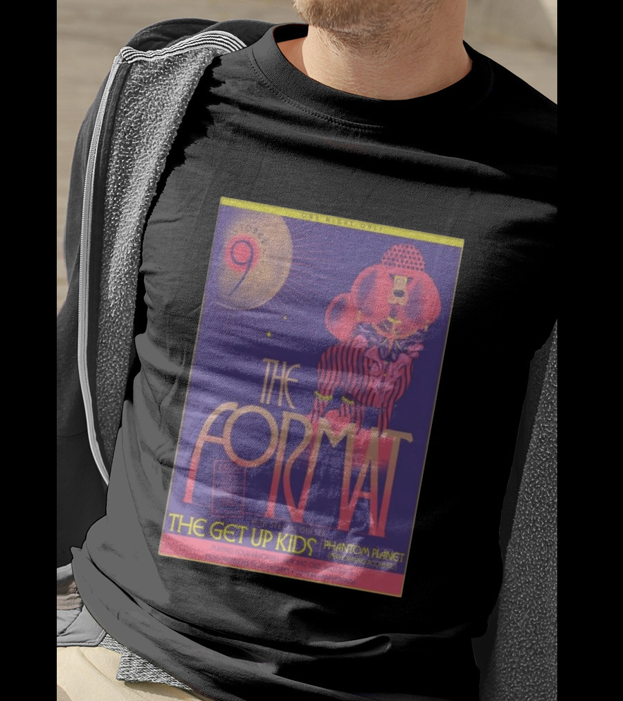 October 9 The Format With The Get Up Kids And Phantom Planet At Radio City Music Hall T-Shirt