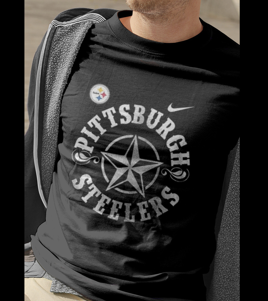 Pittsburgh Steelers Willie Nelson Feelin' Good Nike Collaboration T-Shirt