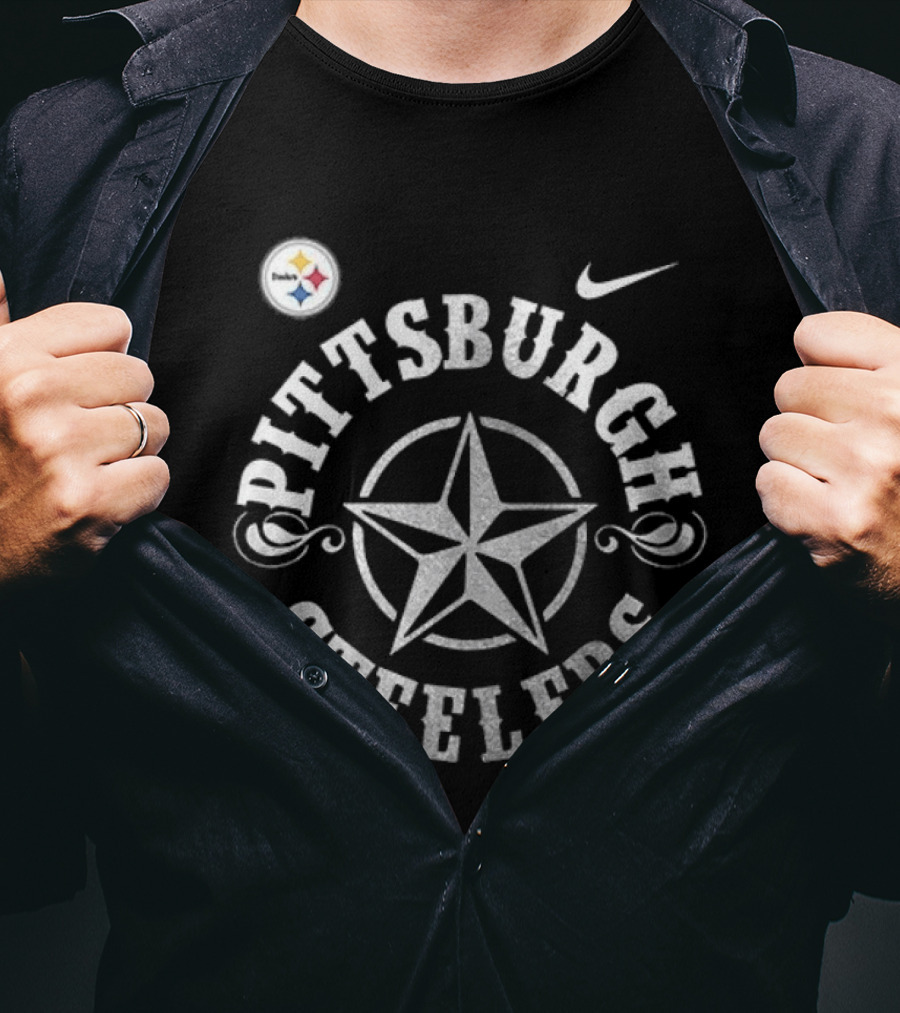 Pittsburgh Steelers Willie Nelson Feelin' Good Nike Collaboration T-Shirt