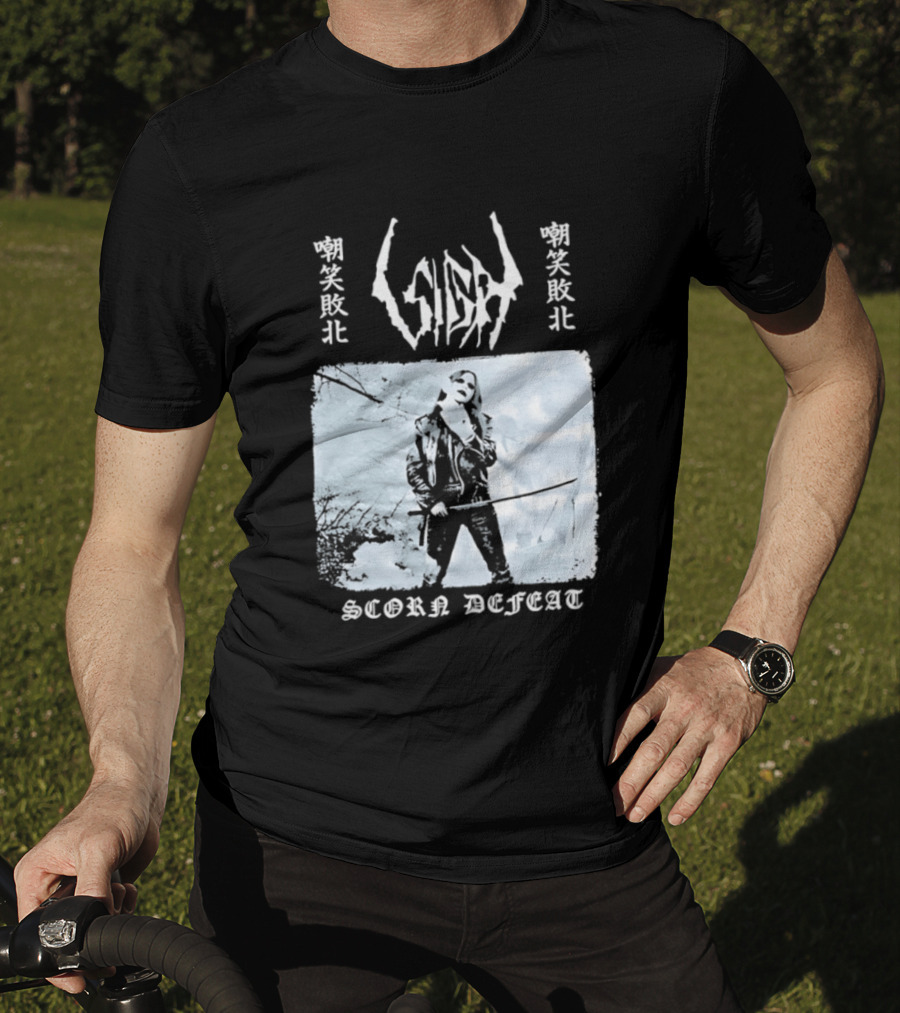 Sigh Scorn Defeat Samurai Japanese Metal T-Shirt