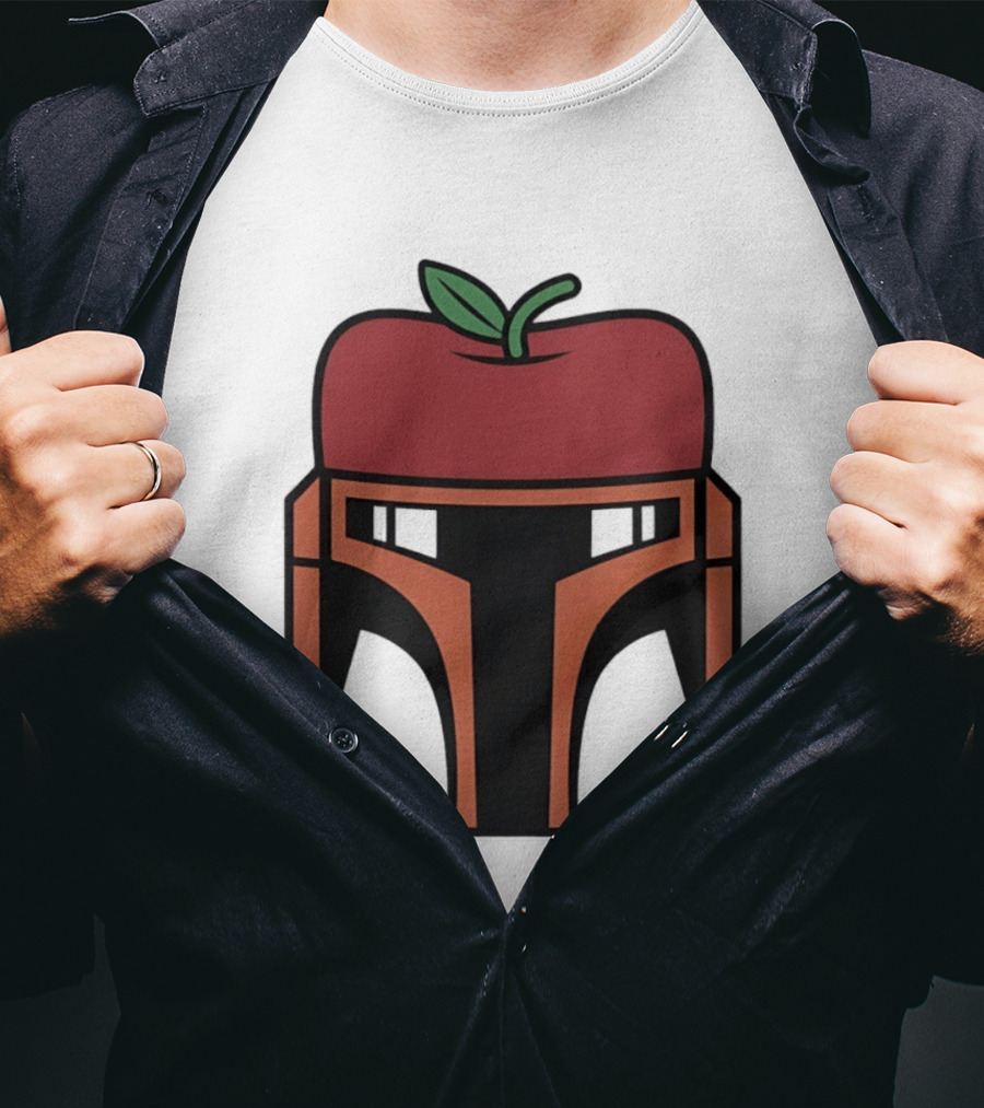 Boba Fett Star Wars New York Mets Big Apple T-Shirt