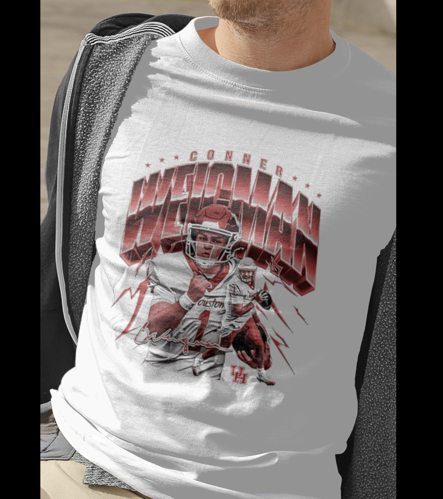 Conner Weigman Houston Cougars Football Player NCAA Team Spirit T-Shirt