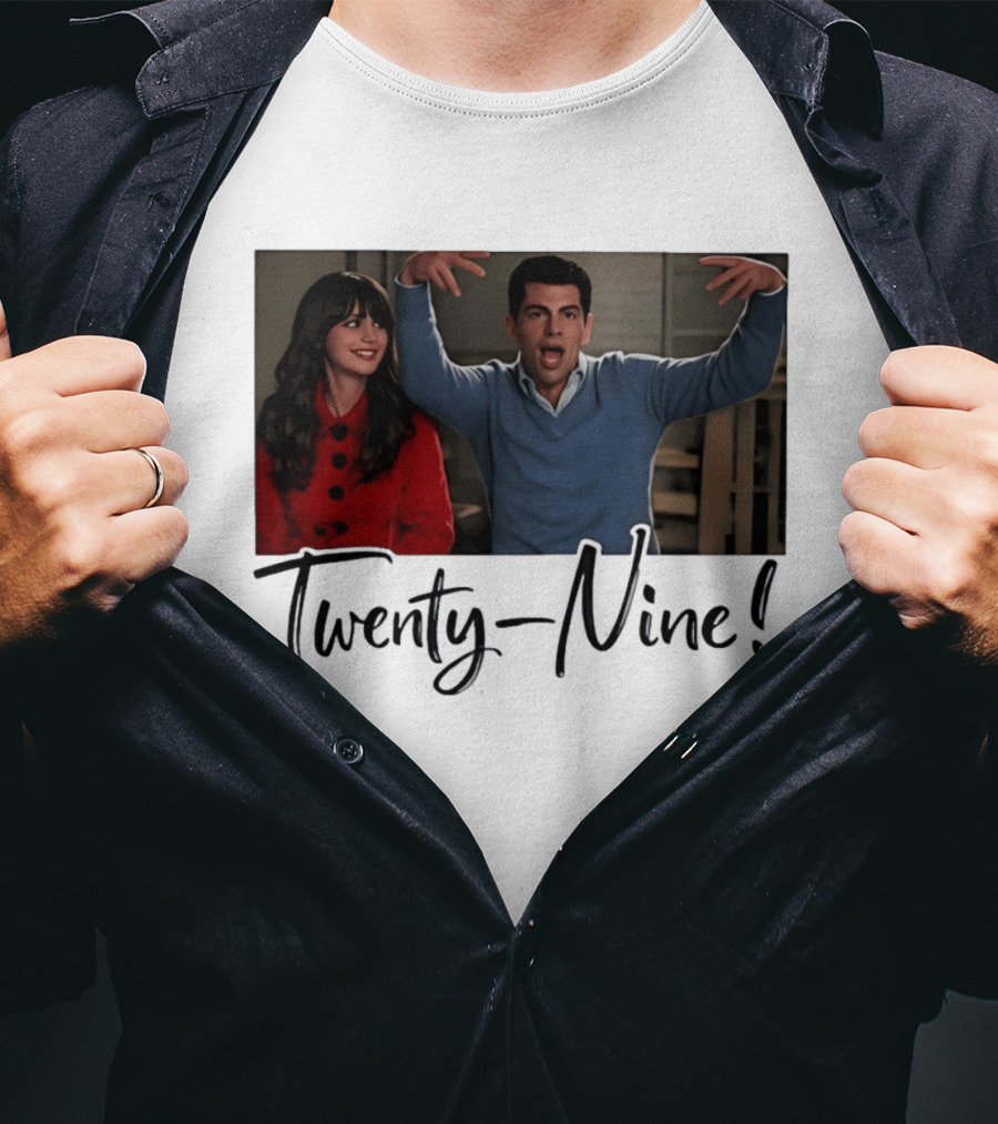 New Girl Jess And Schmidt Twenty Nine Scene T-Shirt