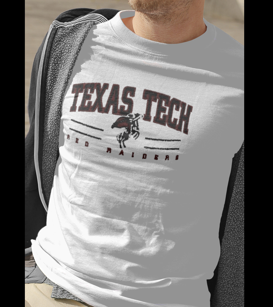 Texas Tech Red Raiders Masked Rider Football Iconic Horse T-Shirt