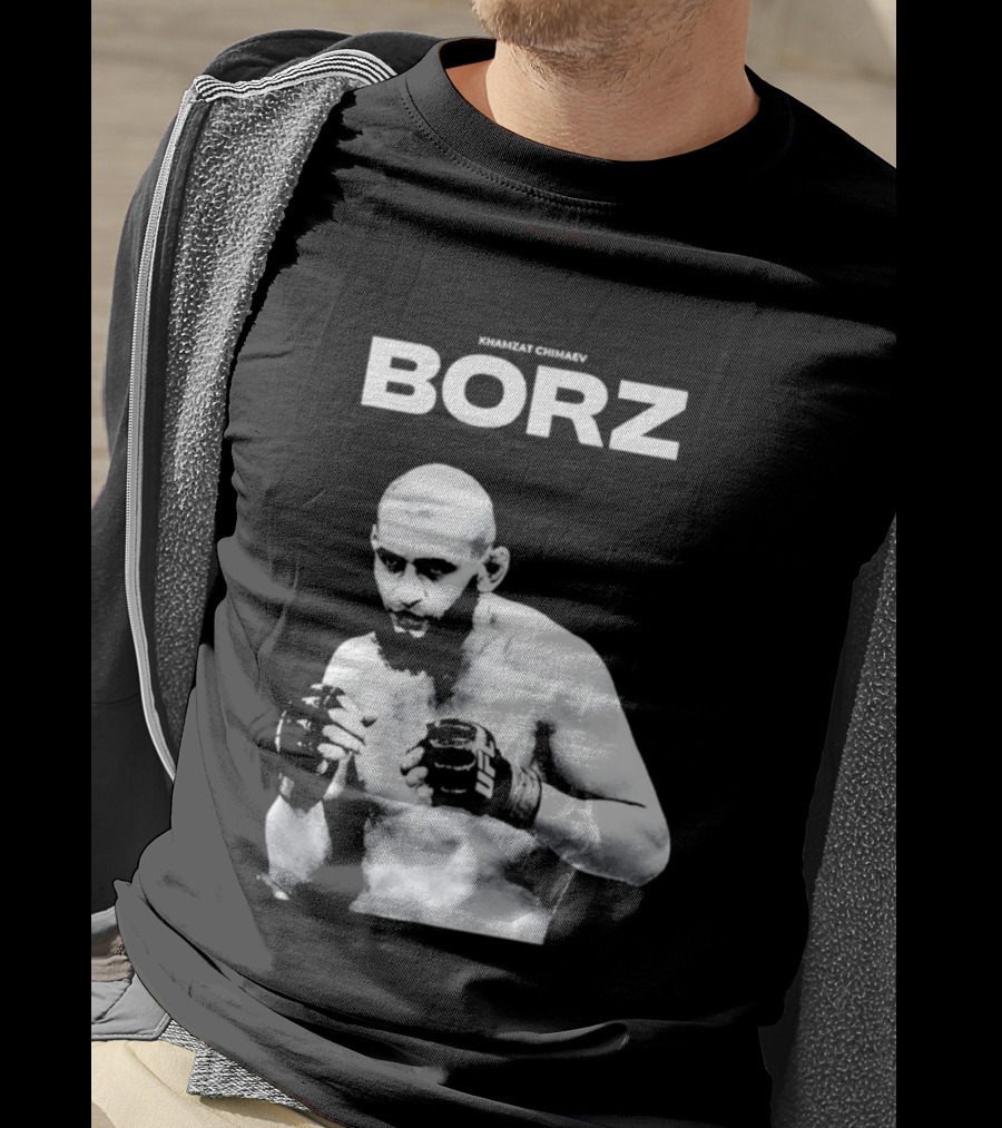 Khamzat Chimaev Borz Fighter Recognition T-Shirt