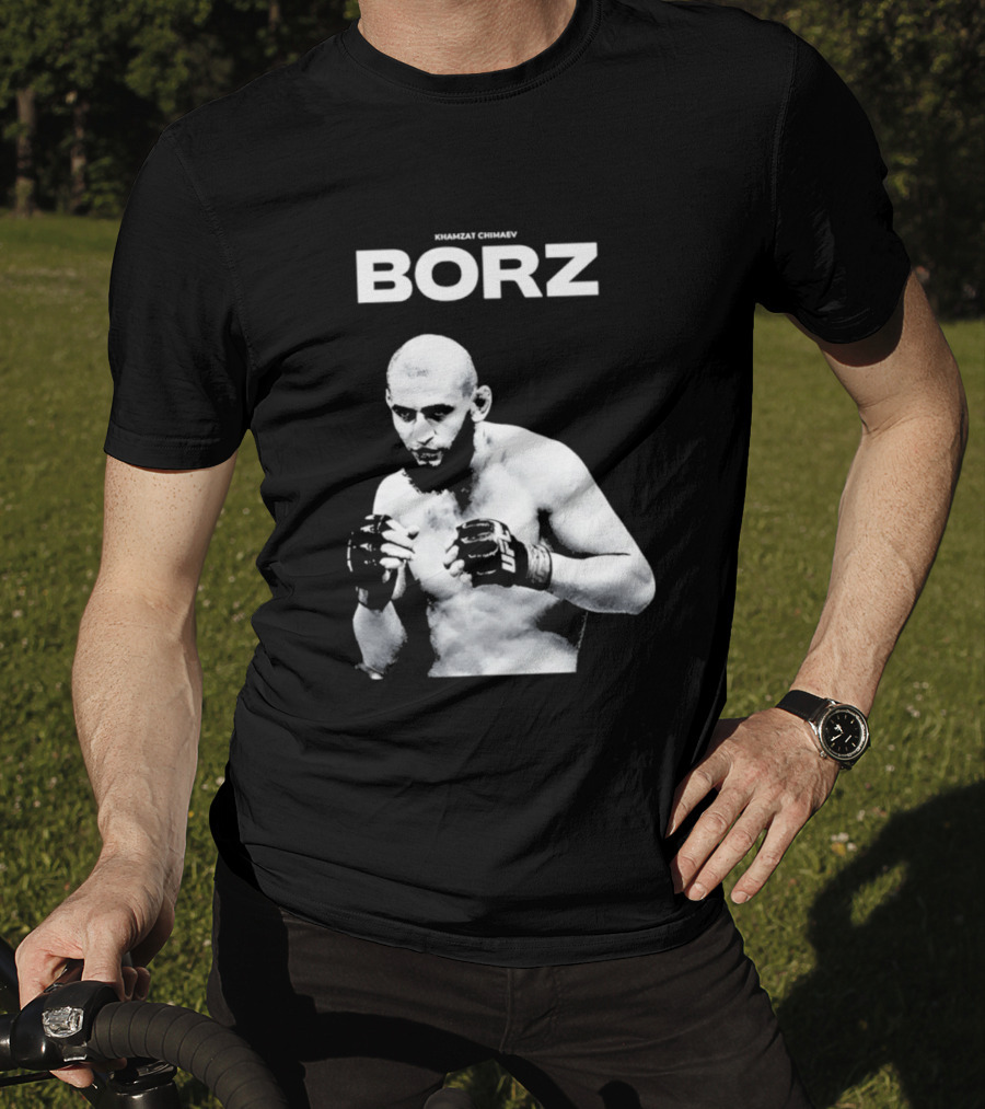Khamzat Chimaev Borz Fighter Recognition T-Shirt