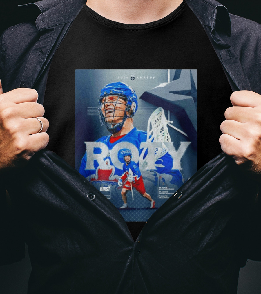 2026 Awards ROTY CJ Kirst Toronto Rock Lacrosse Highlights T-Shirt