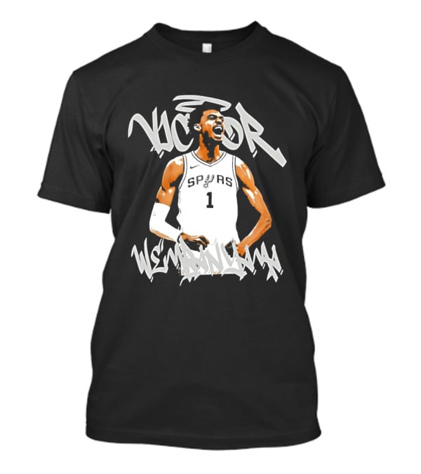 Victor Wembanyama Spurs Basketball Celebration 2026 T-Shirt