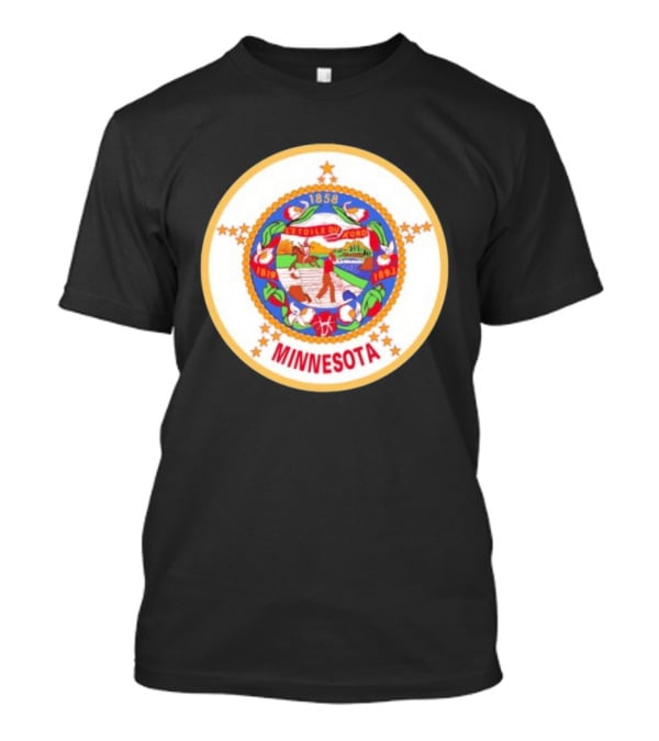 L'étoile Du Nord 1819 1858 1893 Seal Of Minnesota T-Shirt