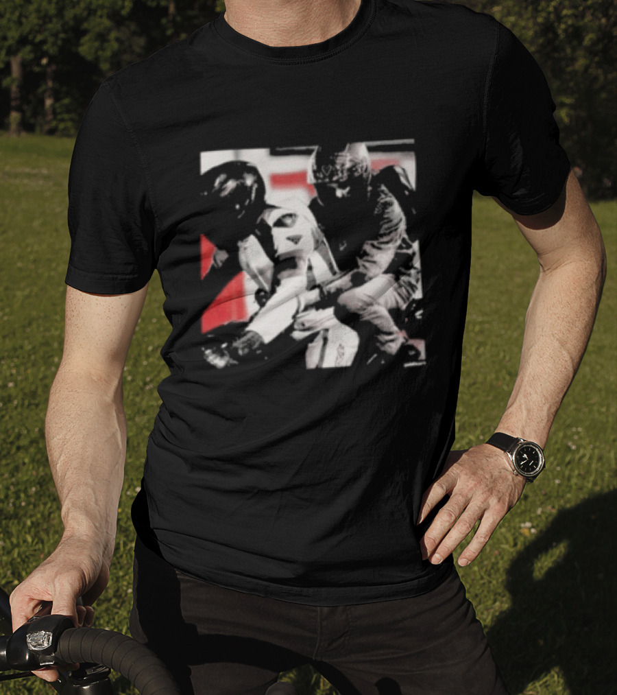 Ladycotton Pillion X Ladycotton Devotion Vintage Motorcycle Riders T-Shirt