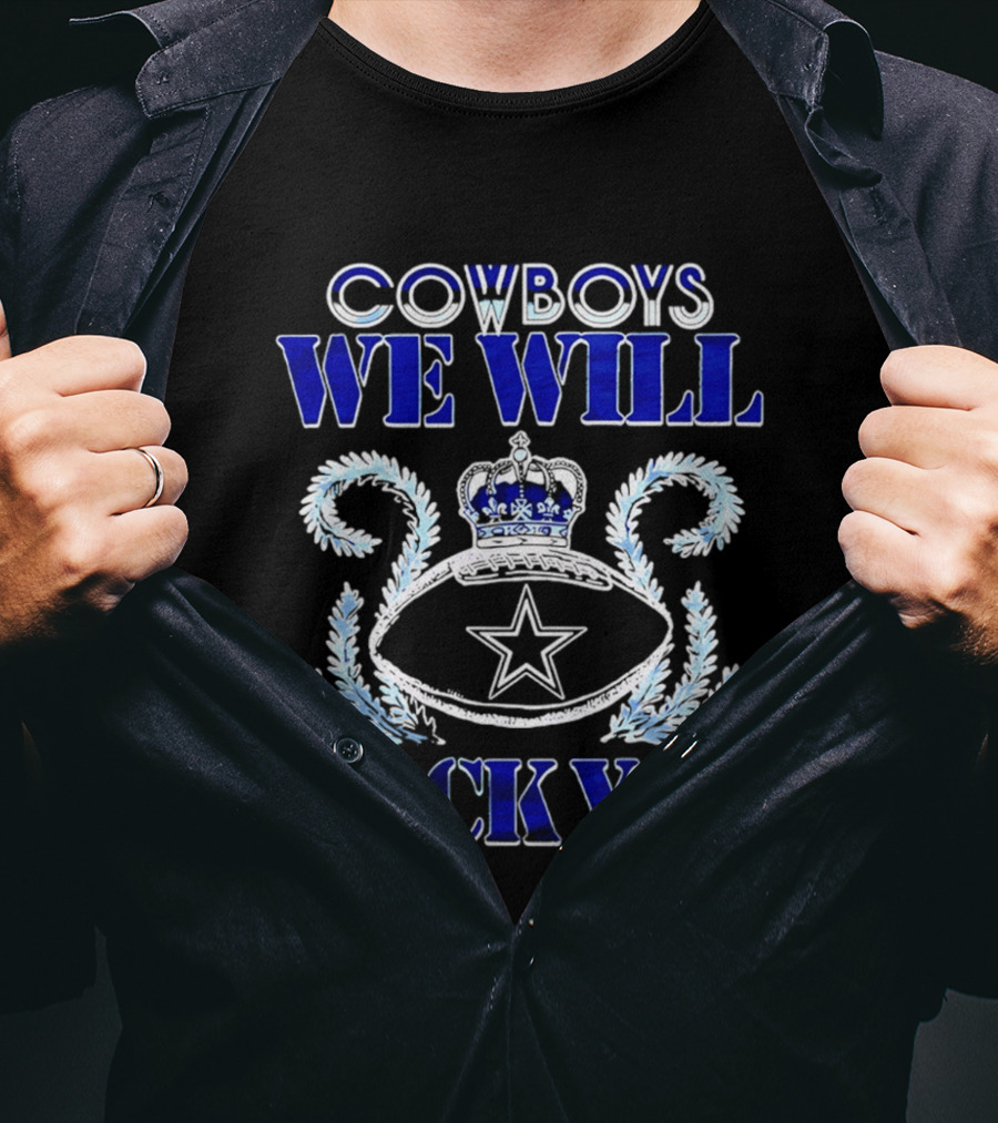Cowboys We Will Rock You Queen 2026 T-Shirt