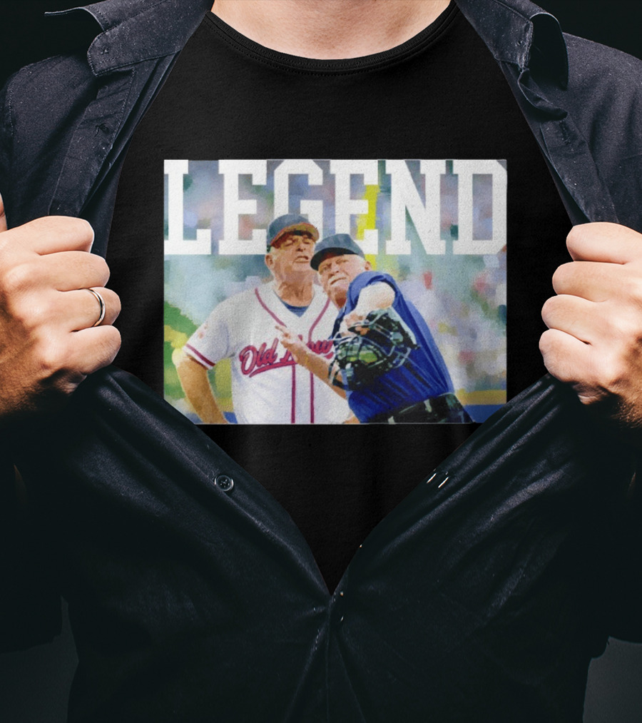 Legend Bobby Cox Old Atlanta Braves T-Shirt