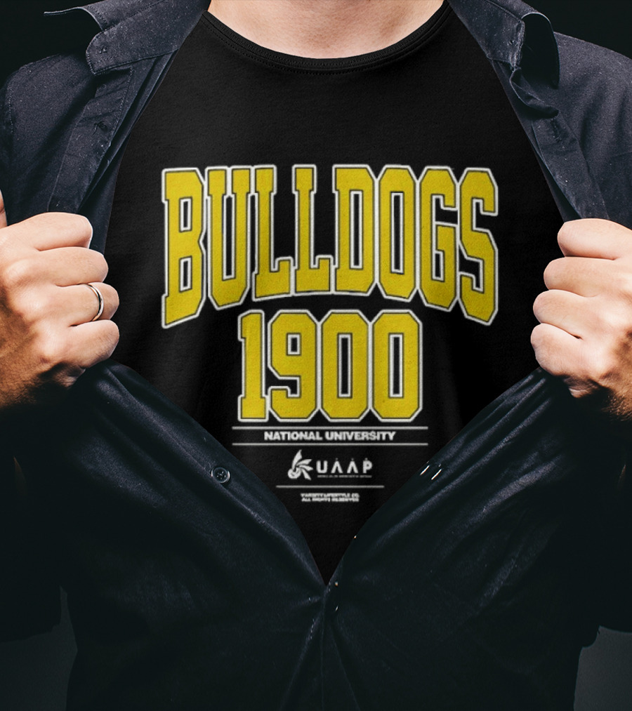 National University Bulldogs 1900 UAAP Champions T-Shirt