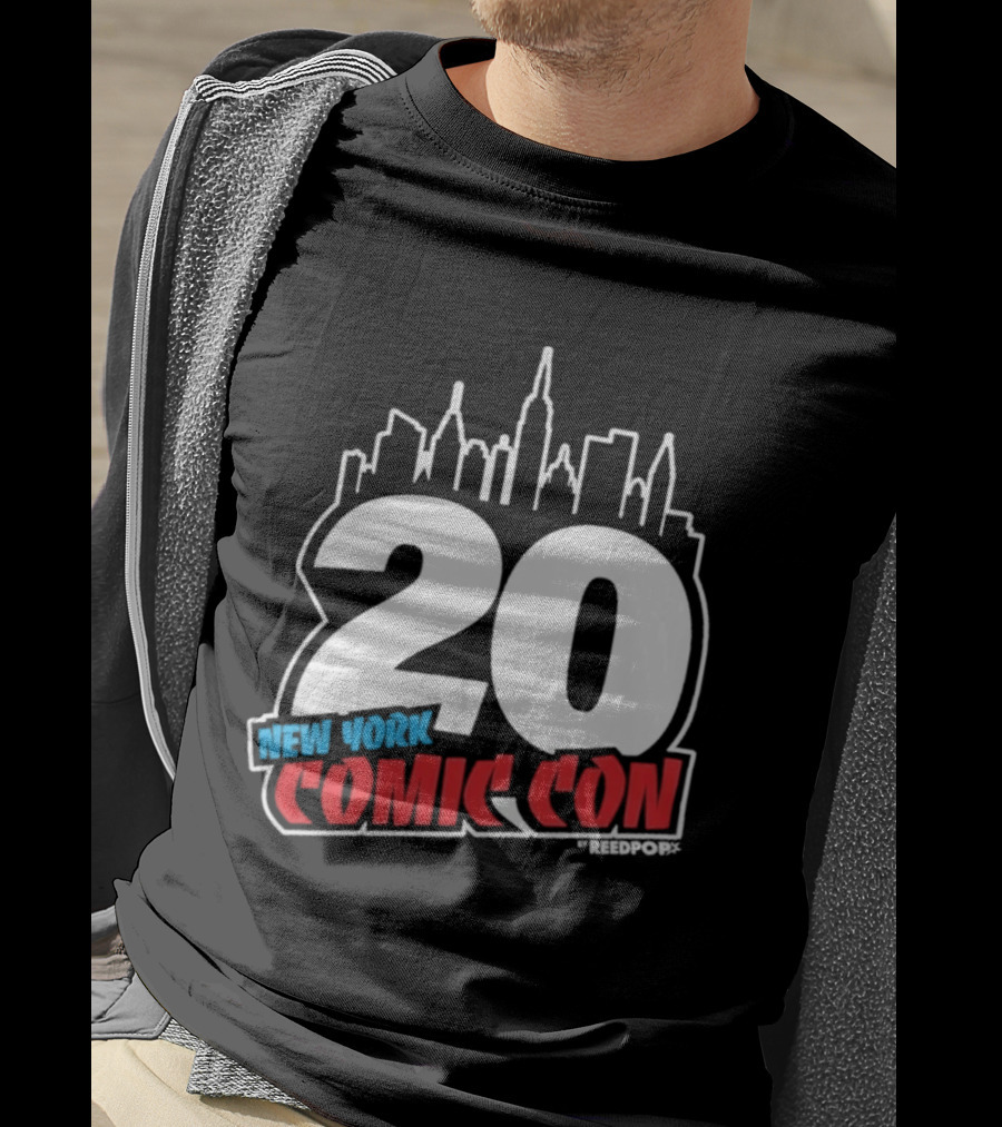 New York Comic Con 20th Anniversary 2026 Skyline Celebration NYCC T-Shirt