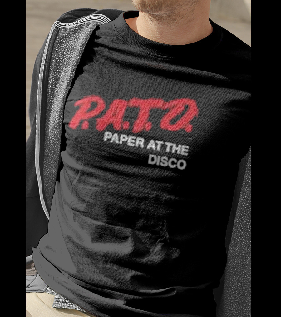 P.A.T.D. Paper At The Disco Bold Red T-Shirt