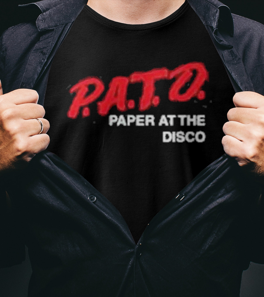 P.A.T.D. Paper At The Disco Bold Red T-Shirt